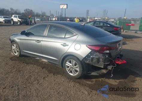 2019 Hyundai Elantra Sel z USA, uszkodzony, nr VIN 5NPD84LF6KH420191
